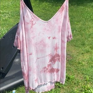 American Eagle off the shoulder top